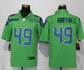 Nike Seahawks 49 Shaquem Griffin Green Vapor Untouchable Limited Jersey,baseball caps,new era cap wholesale,wholesale hats